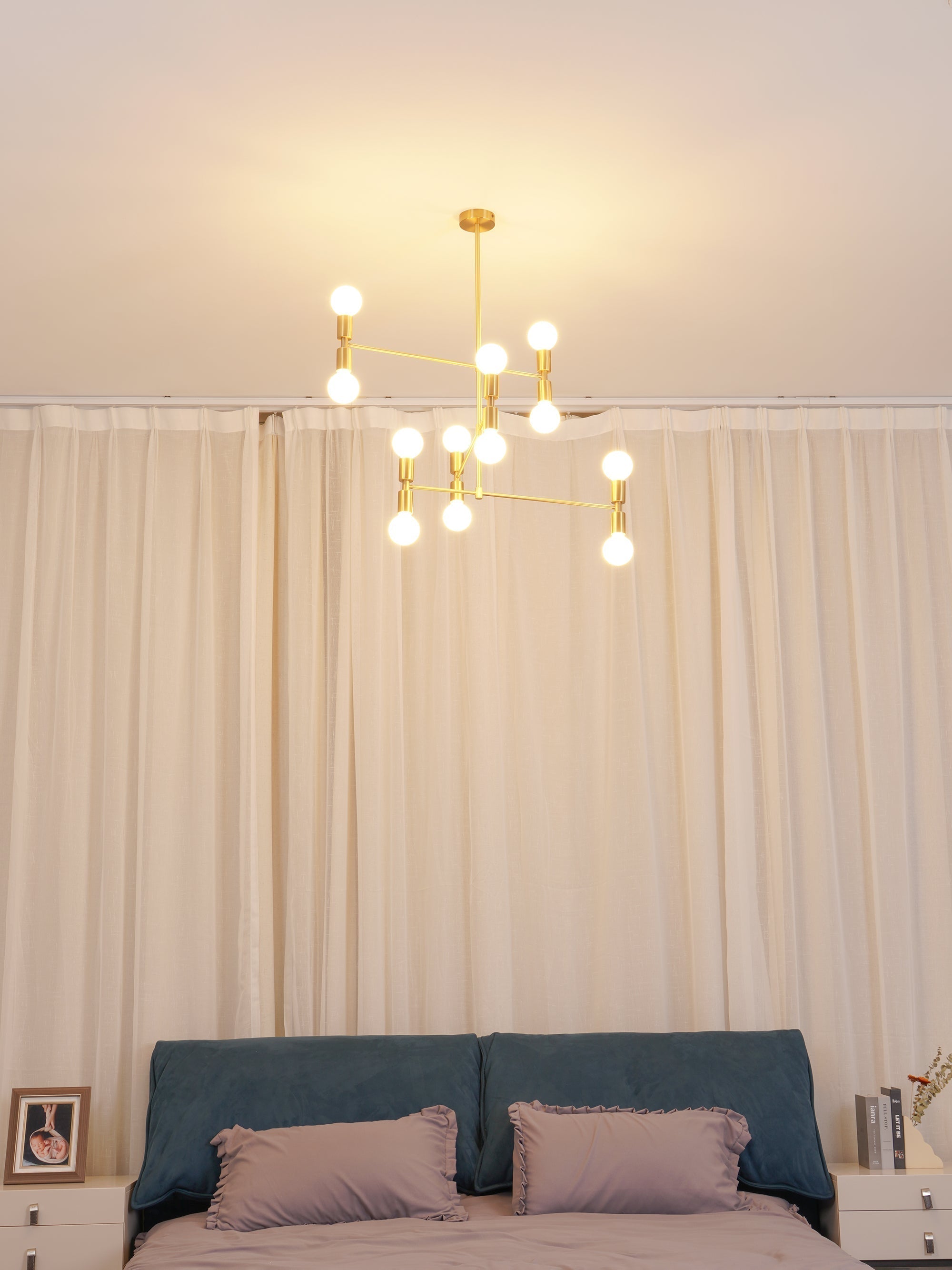 アトミウムのシャンデリア