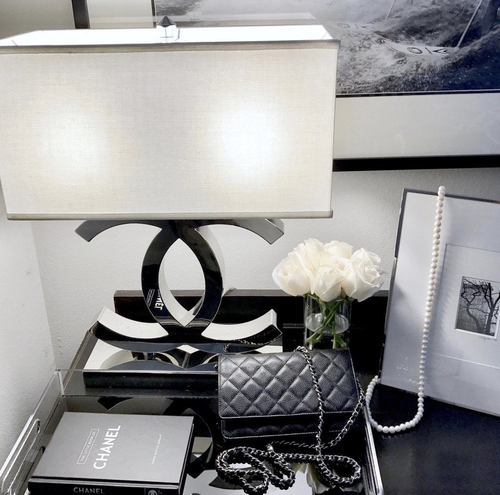 ステンレススチールテーブルライト