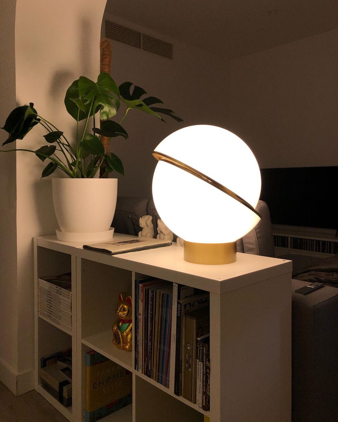 Crescent Table Lamp