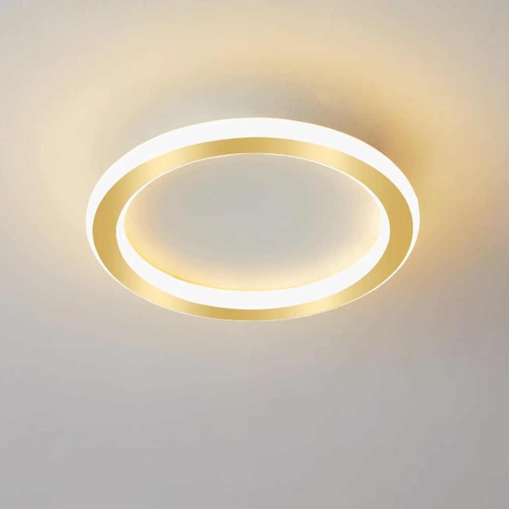 寝室に最適なモダンな鉄製LEDシーリングライト