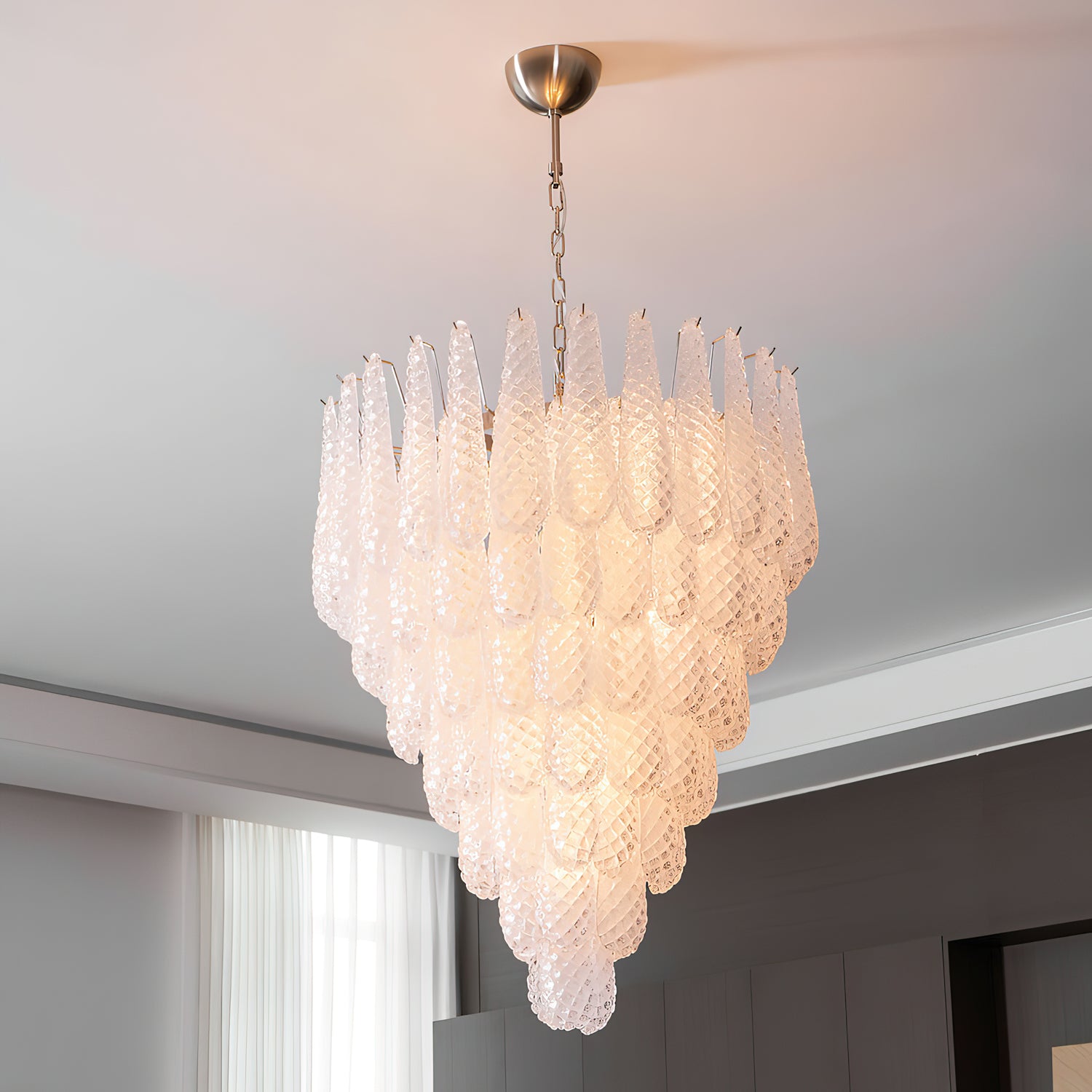 Graniglia Glass Chandelier