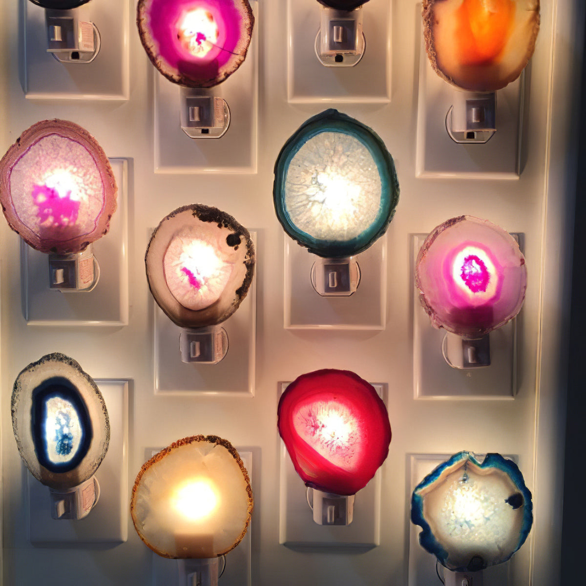 アゲートテーブルランプ