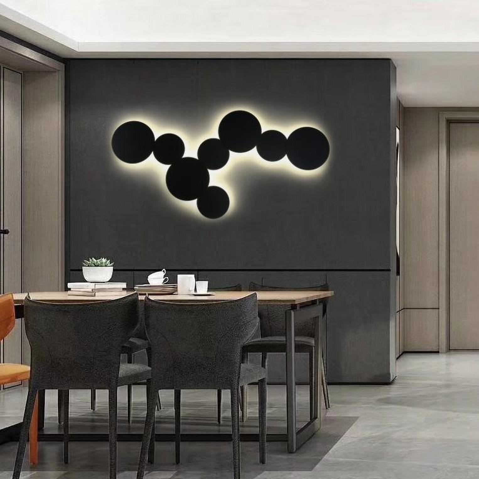 モダンサークルLEDウォールランプ