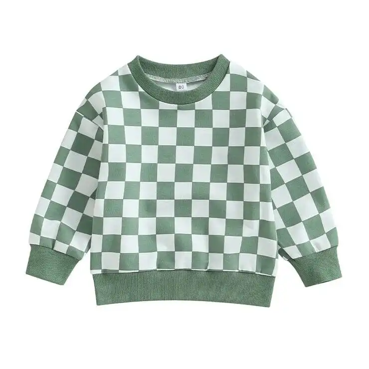Checkerboard Toddler Sweatshirt