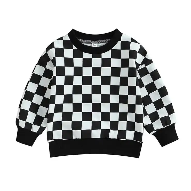 Checkerboard Toddler Sweatshirt