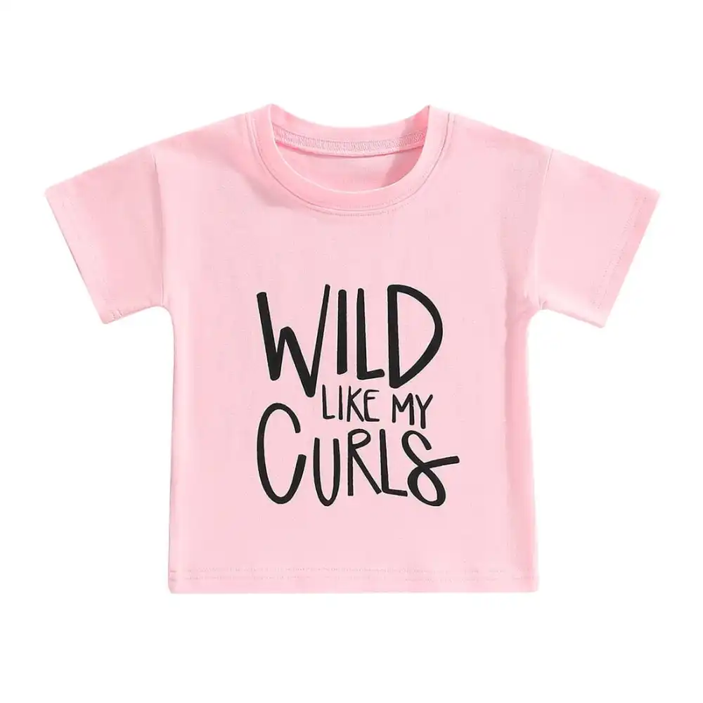 Wild Like My Curls Toddler Tee