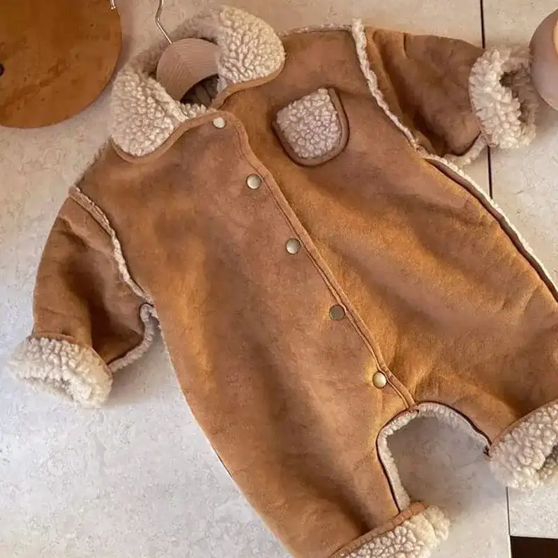 Thick Warm Baby Romper
