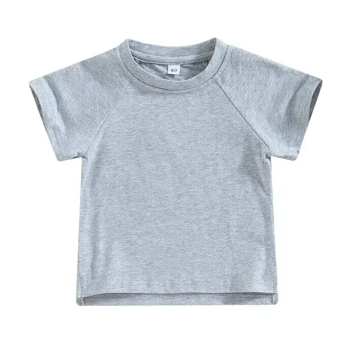 Solid Gray Toddler Tee