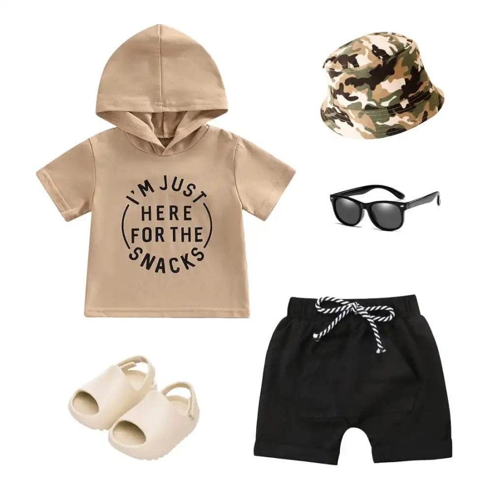 Snacks Hooded Toddler Tee