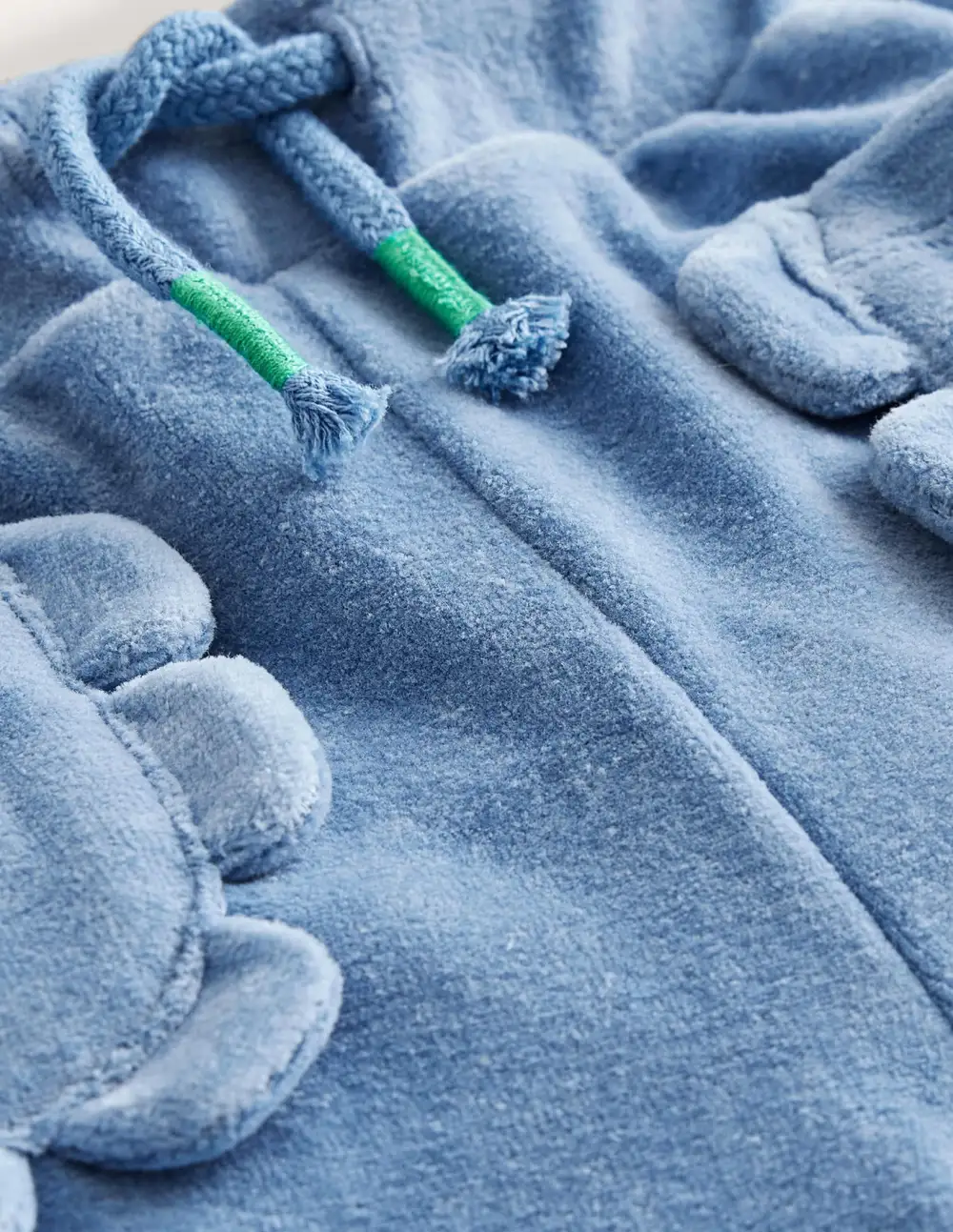 Toddler Kid Solid Color Scalloped Velour Jogger