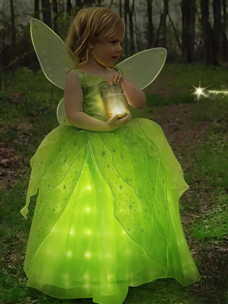 Glowing Tinker Bell Enchanted Costume - Uporpor