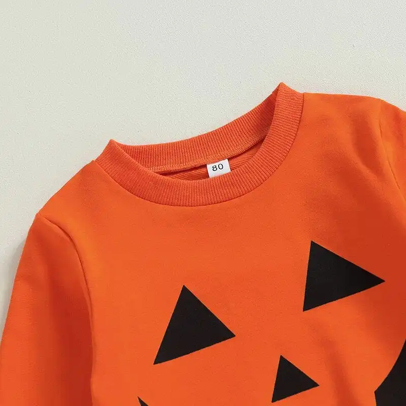 Smiley Face Halloween Toddler Set