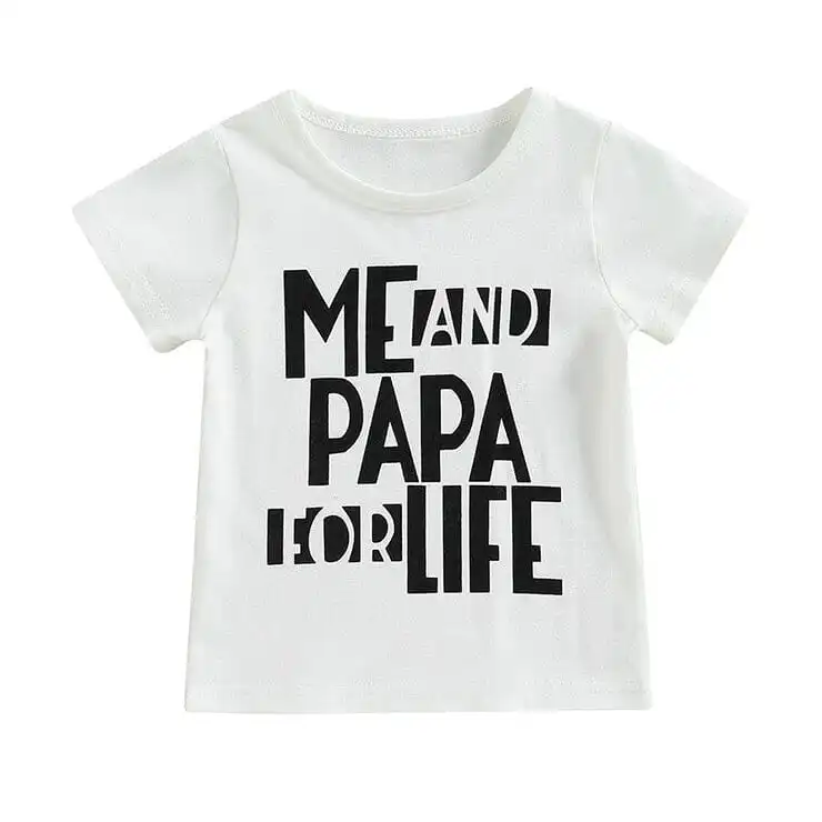 Me And Papa For Life Toddler Tee