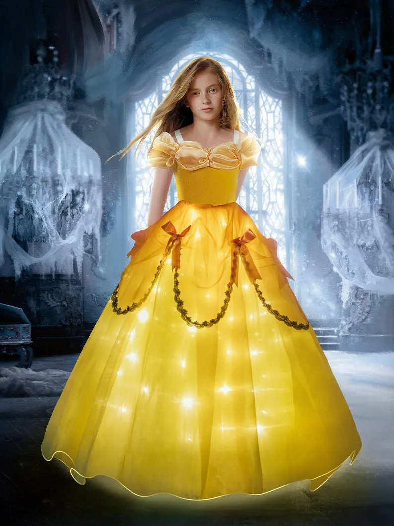 Light up Princess Costume Dress