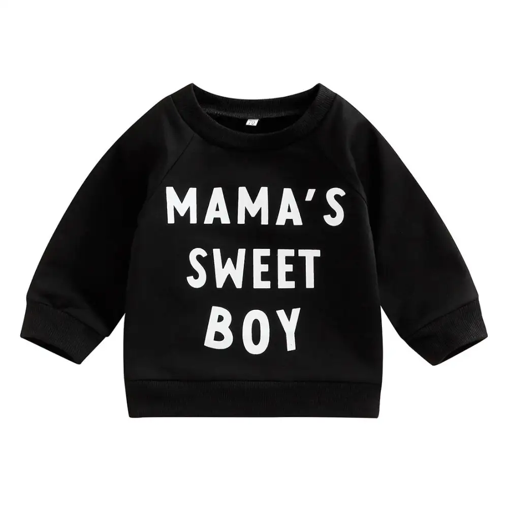 Mama's Sweet Boy Baby Sweatshirt
