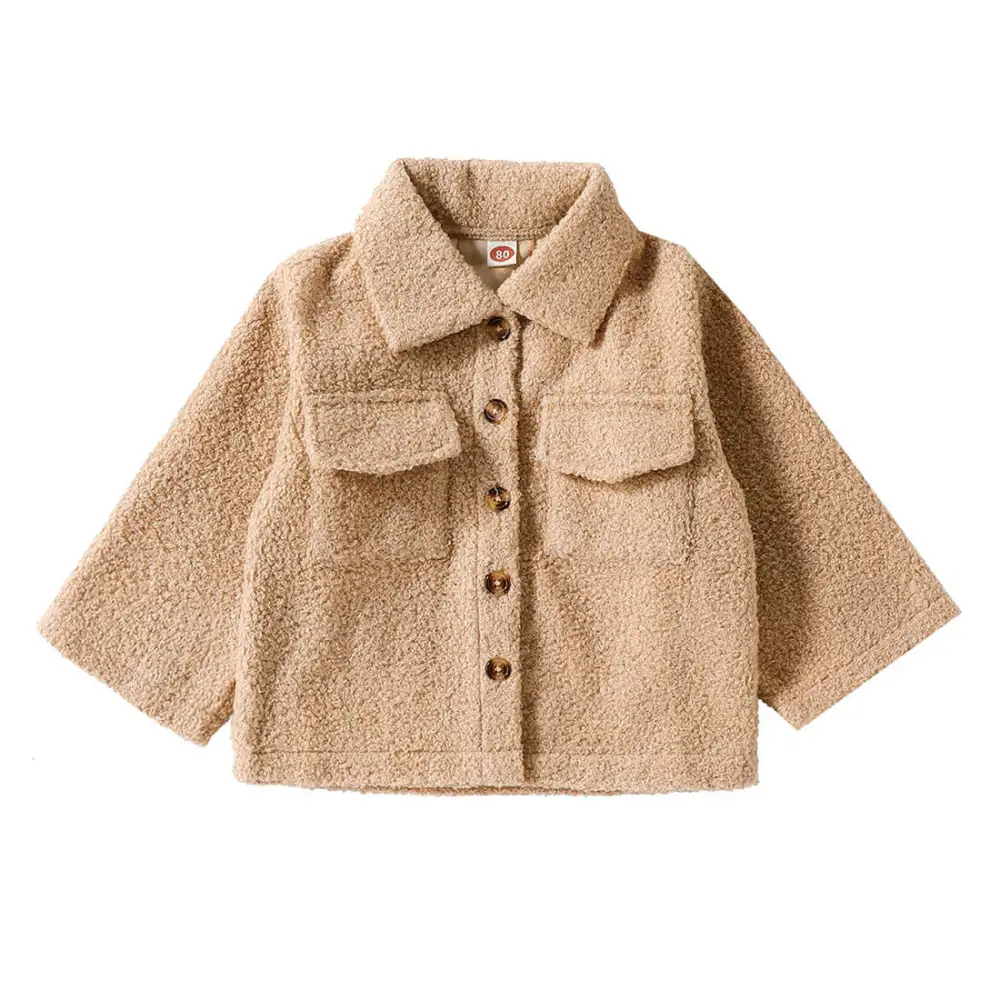 Double Sided Plaid Toddler Jacket