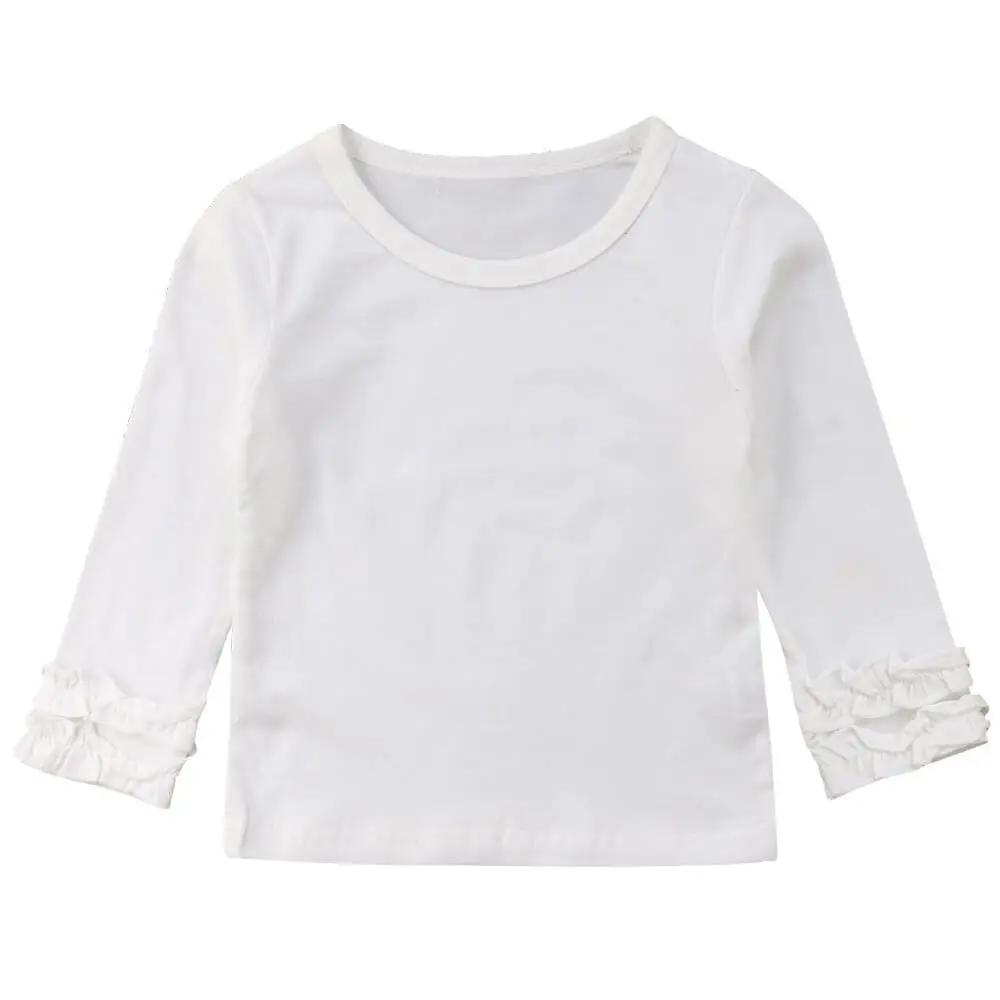 Long Sleeve Solid Toddler Top