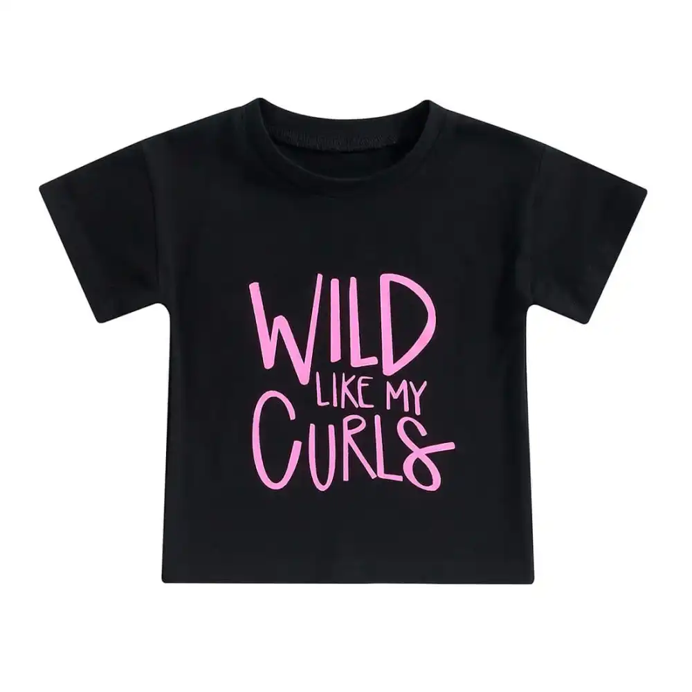 Wild Like My Curls Toddler Tee