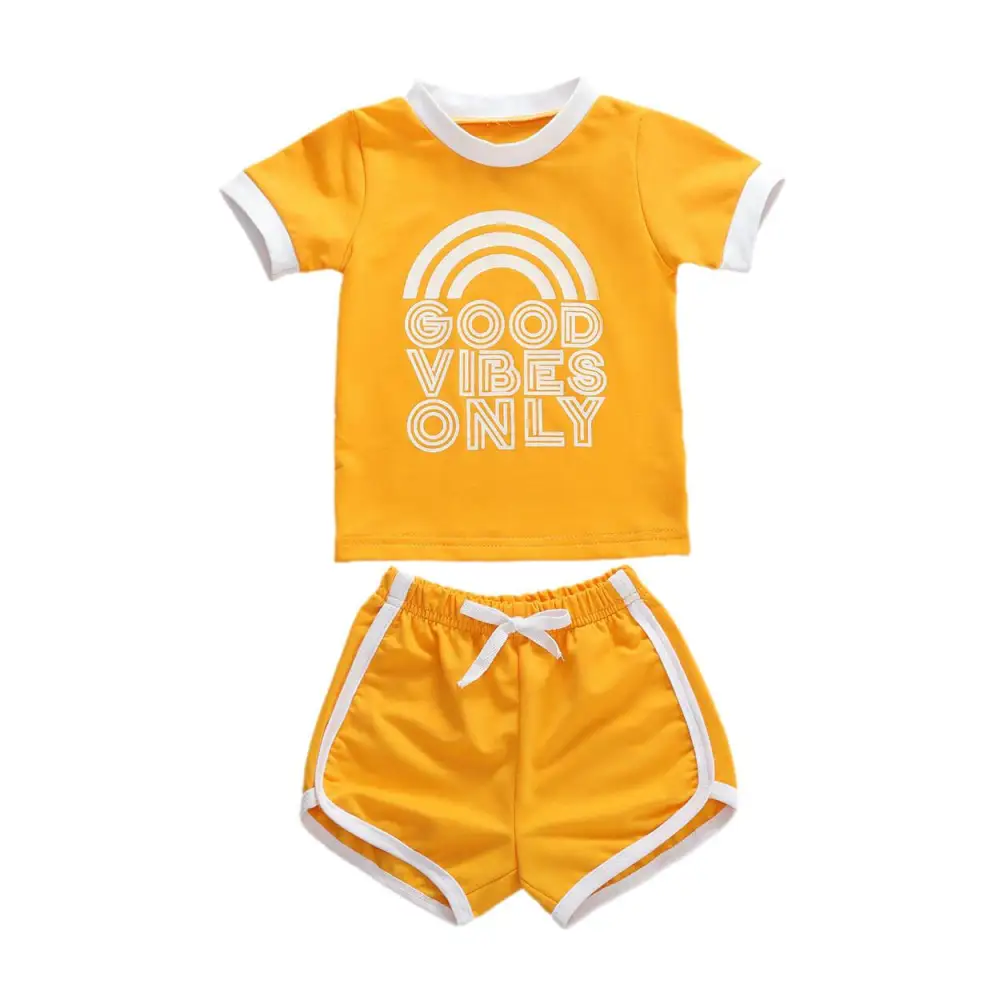 Good Vibes Only Toddler Set