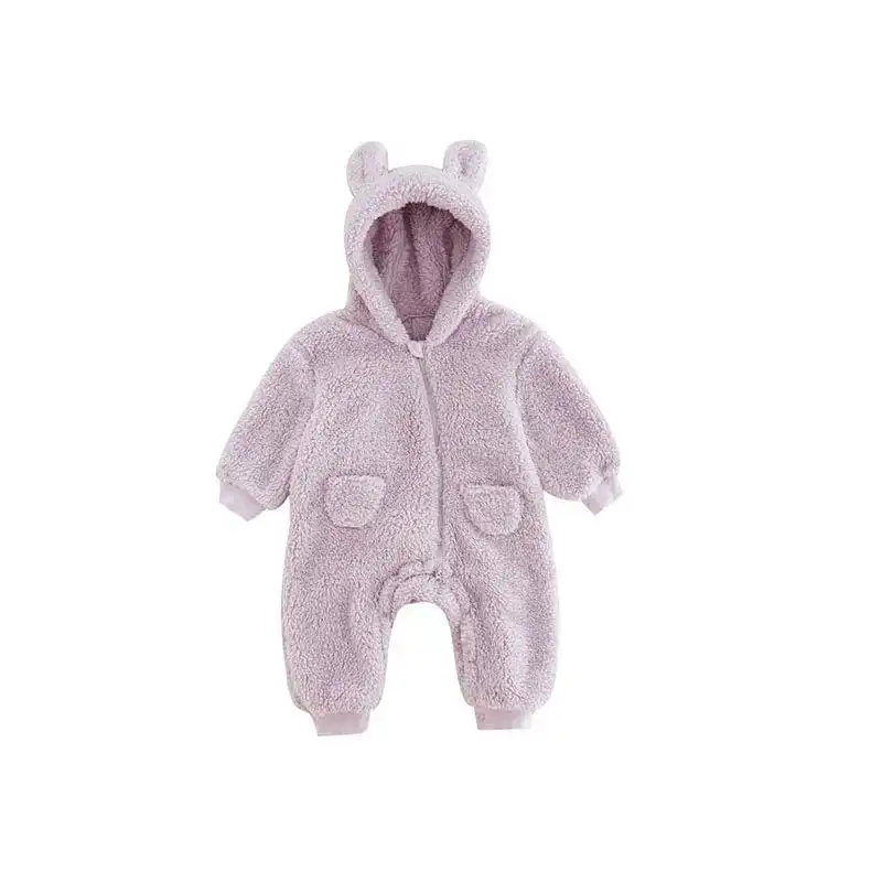 Fleece Unisex Baby Jumpsuit
