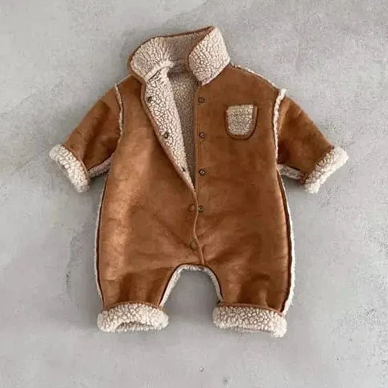 Thick Warm Baby Romper