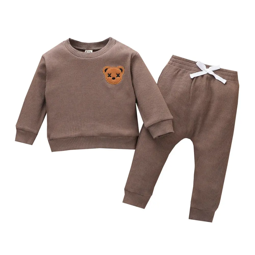 Teddy Bear Solid Toddler Set