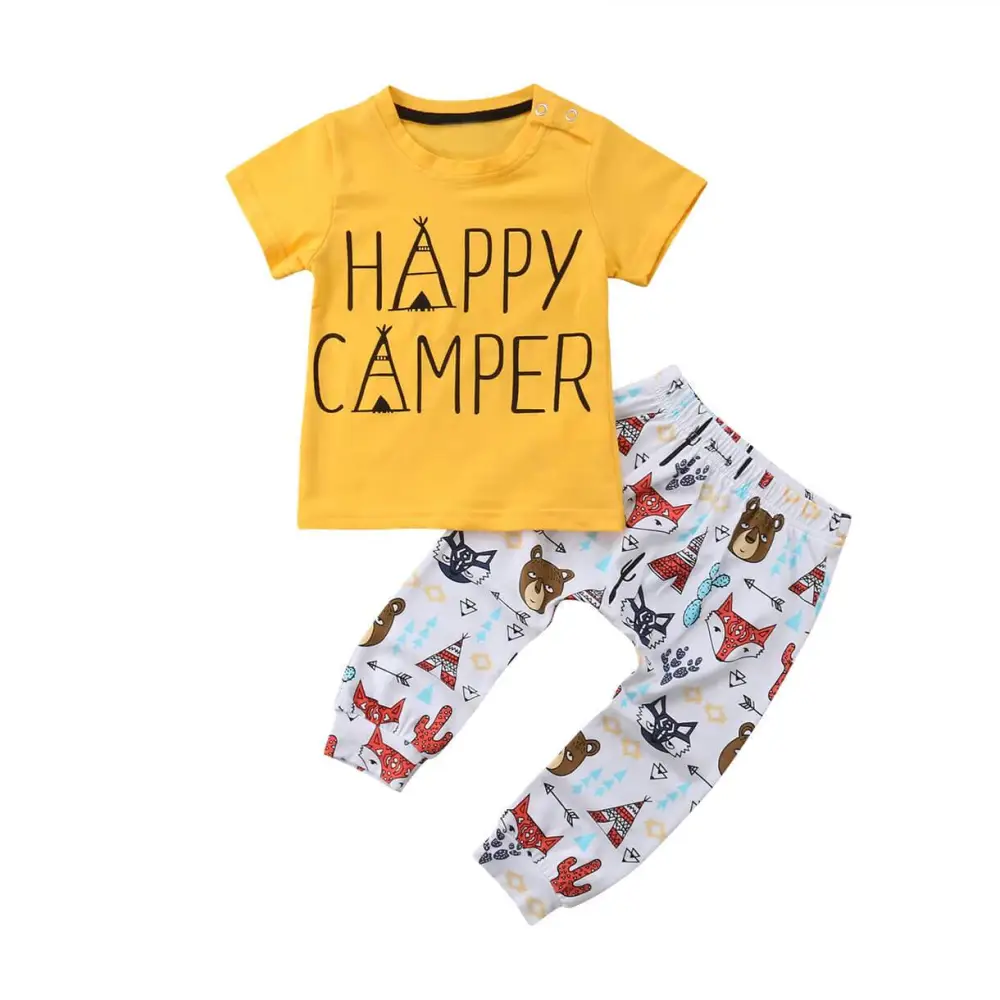 Happy Camper Baby Set