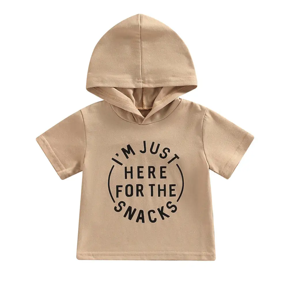 Snacks Hooded Toddler Tee