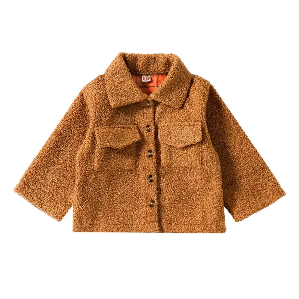 Double Sided Plaid Toddler Jacket