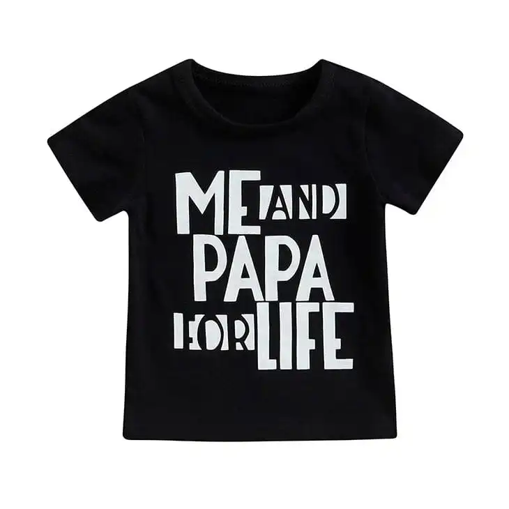 Me And Papa For Life Toddler Tee