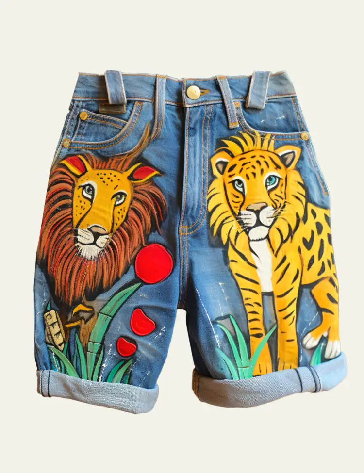 Toddler Kid Lion Shorts