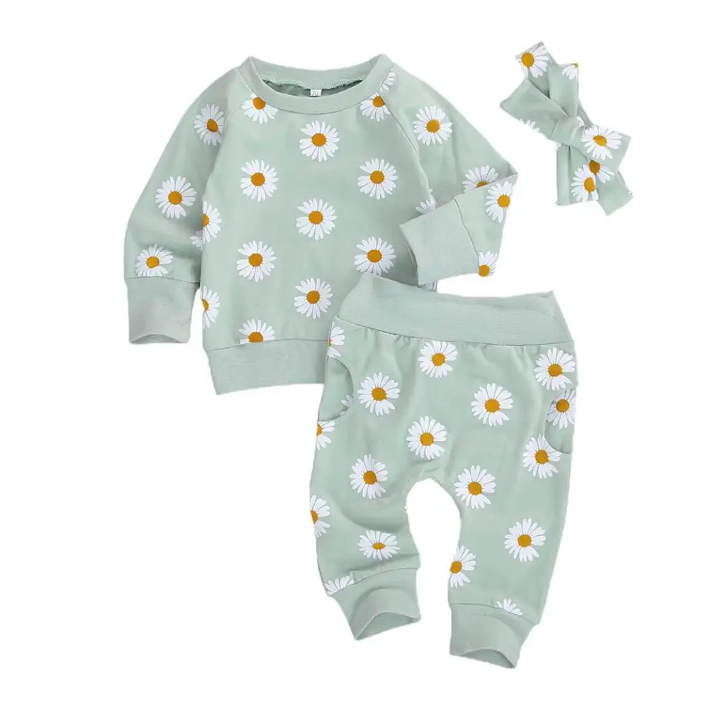 Daisy Tracksuit Baby Set