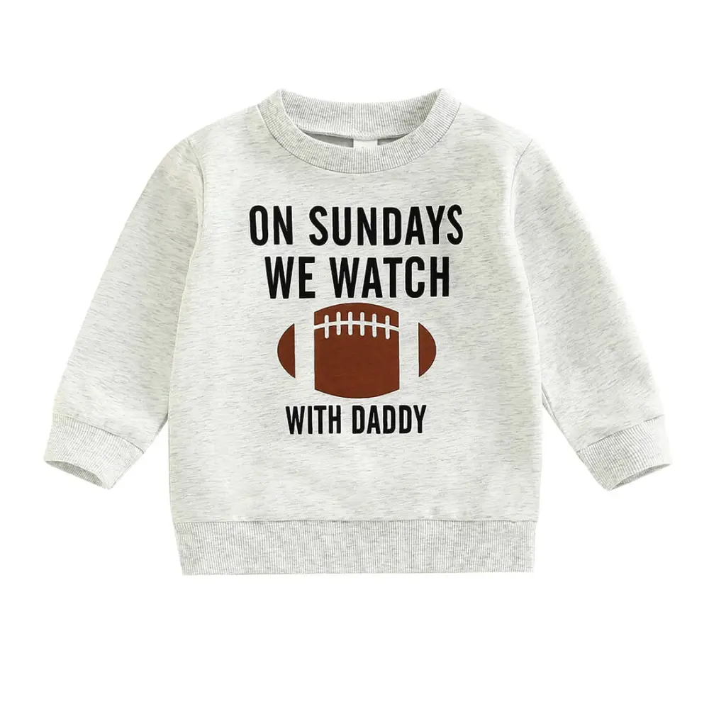 Sunday Football Toddler Sweatshirt
