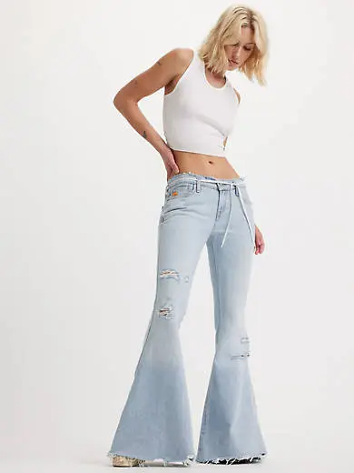 Levi’s? x ERL Women's Low Rise Flare Jeans