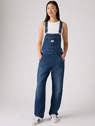 Vintage Denim Women's Overalls