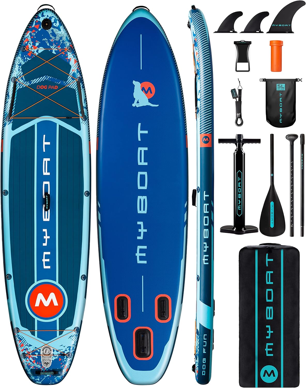 11'6×34×6 Extra Wide Inflatable Paddle Board