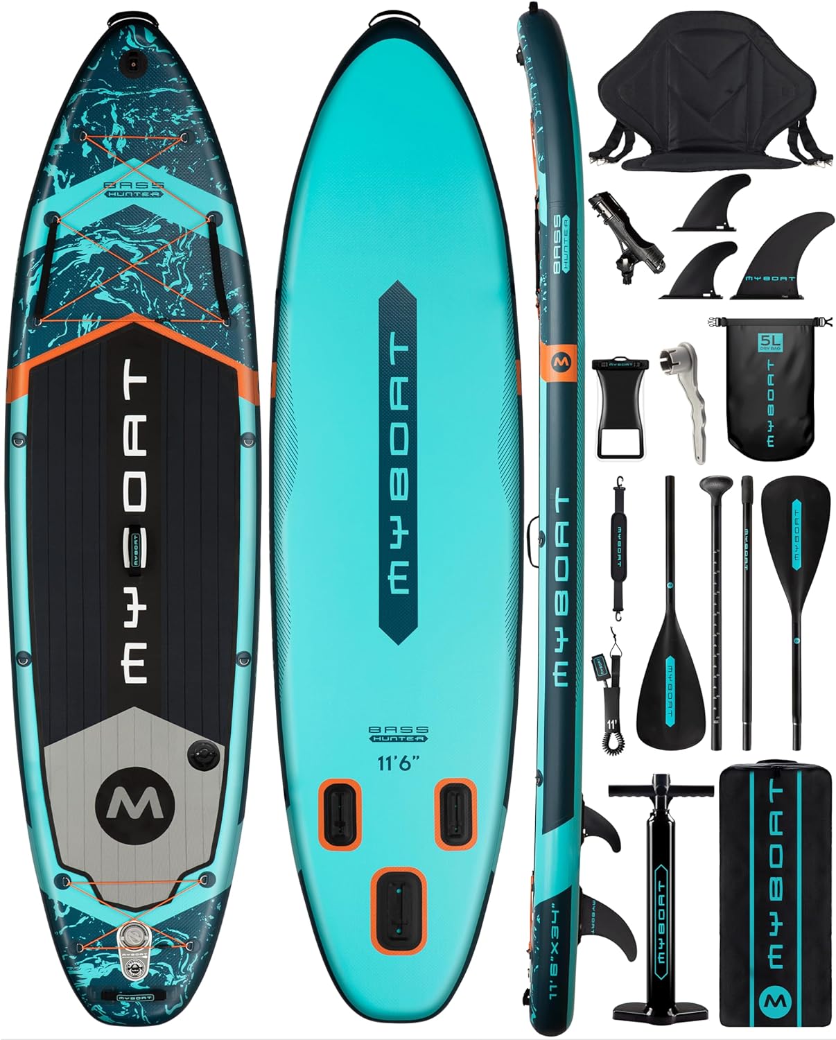11'6×34×6 Extra Wide Inflatable Paddle Board