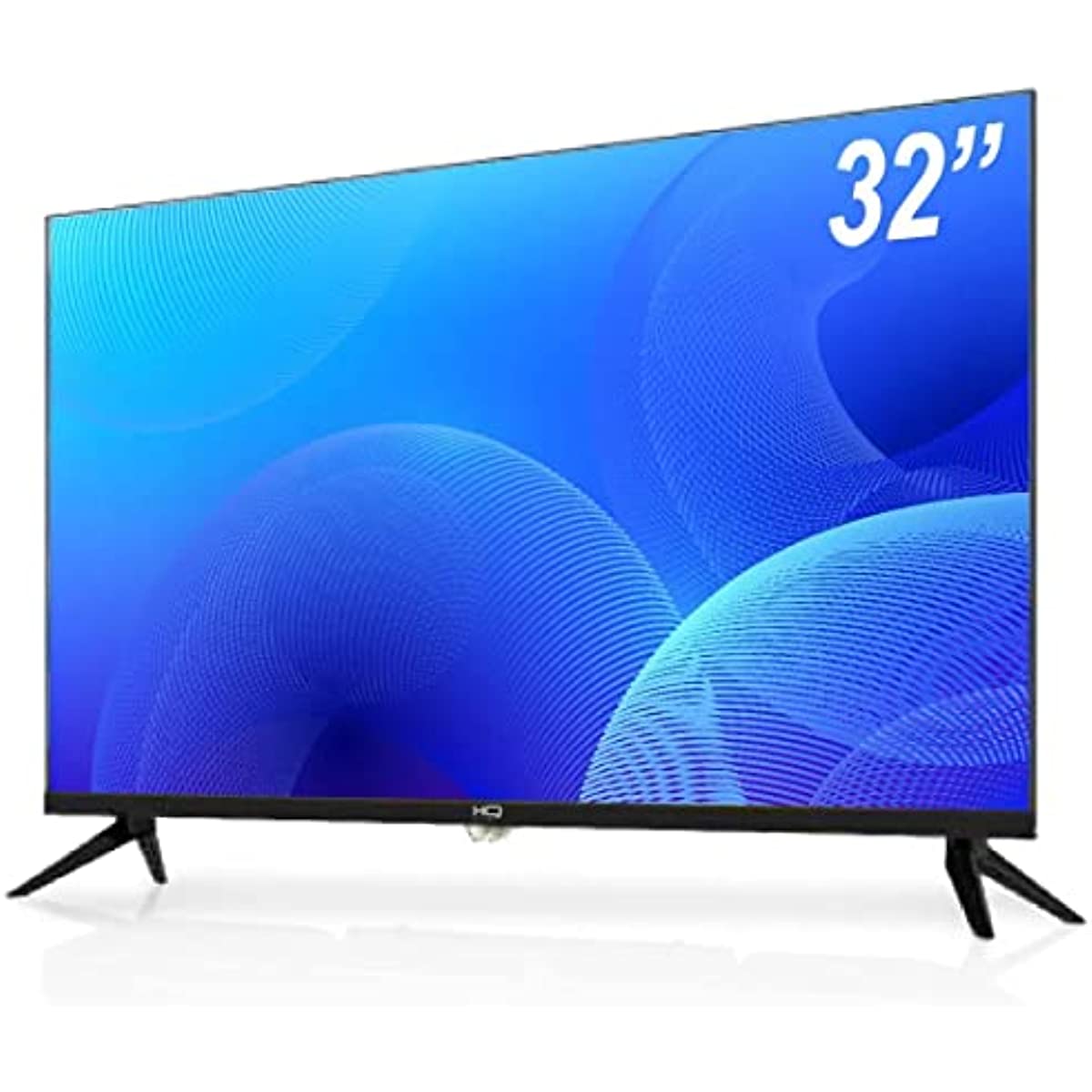 Smart TV LED 32 HD HQ Conversor Digital Externo 3 HDMI 2 USB WI-FI Android 11 Design Slim