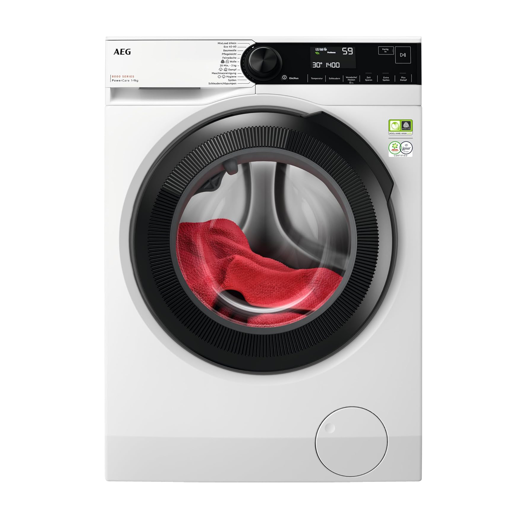 AEG LR8AMZ49FL Waschmaschine / Serie 8000 mit PowerCare®