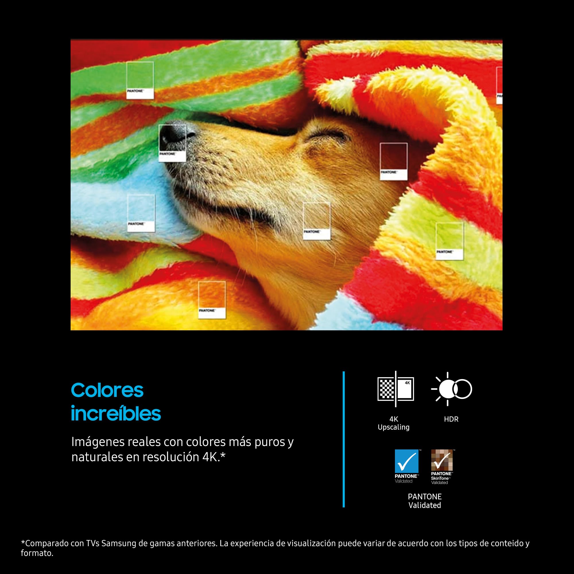 Samsung 65 Inch Crystal UHD U8005 4K Smart TV, Amazing Colors with Crystal Processor 4K, Listen to All Speakers with Q-Symphony, Knox Security Protected Data and Gaming Hub Energy Class G