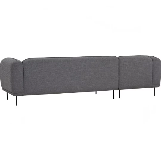 L-Shaped Sofa, Grey