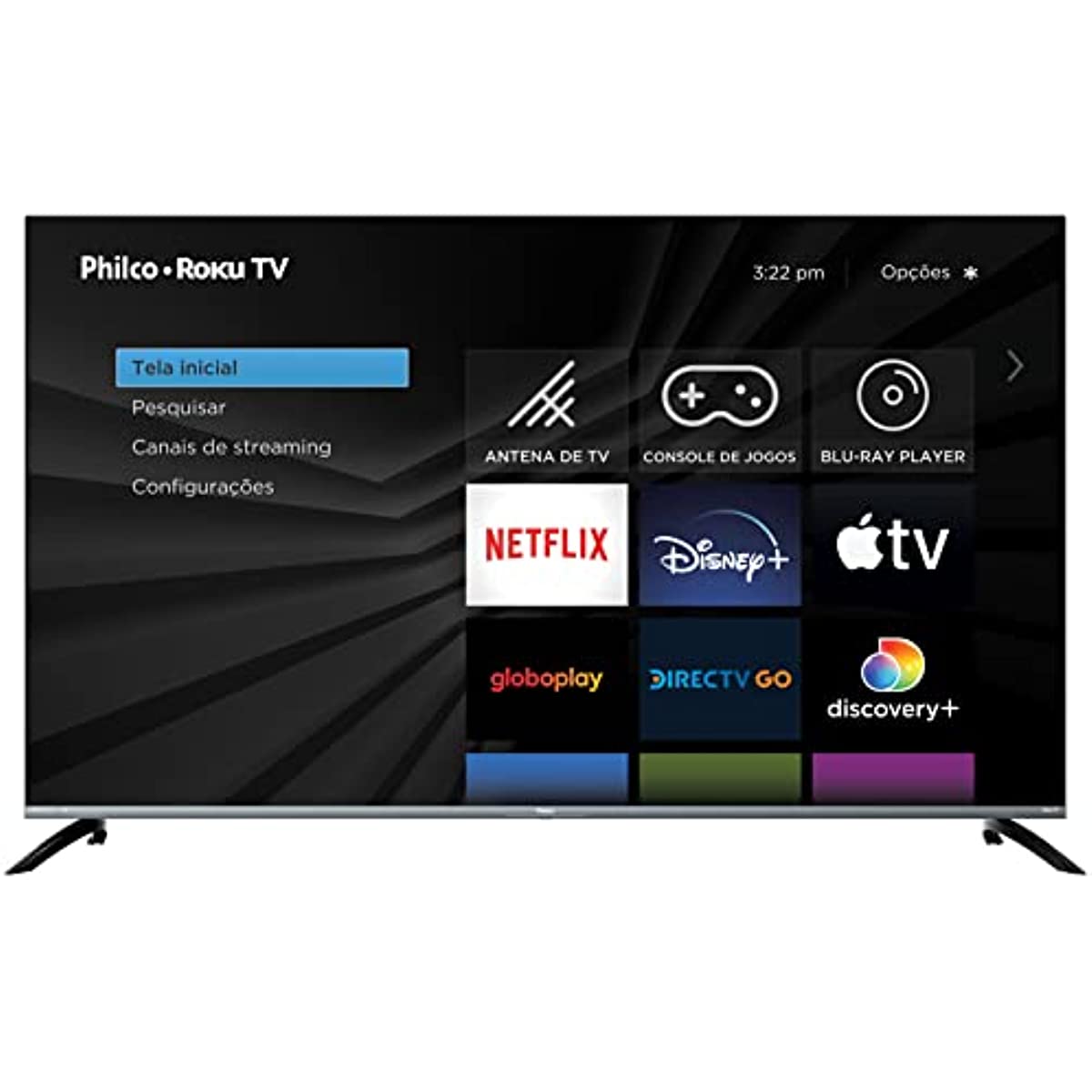 Smart TV LED 58 4K UHD Philco PTV58G70R2CSGBL - Wifi, USB Dolby Audio