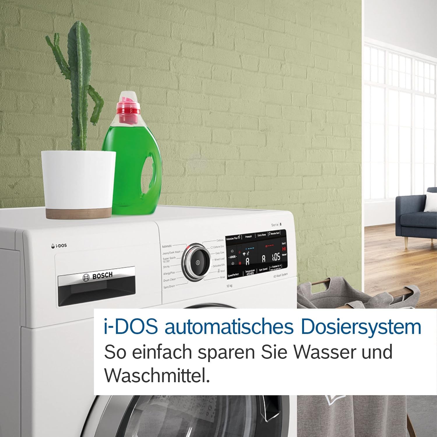 Bosch WGB256A41, Serie 8