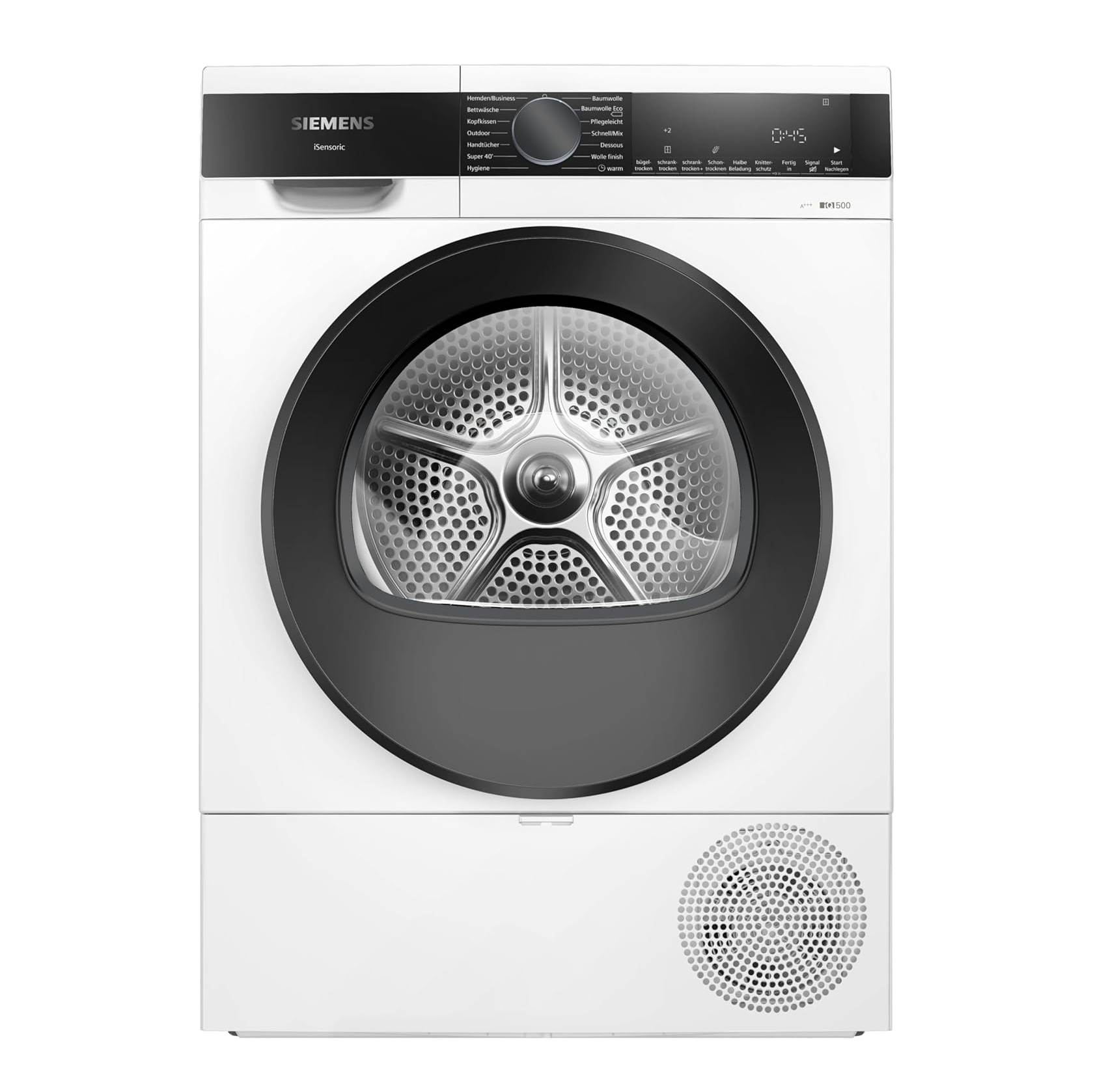 Siemens WQ33G2D40, iQ500 Wärmepumpentrockner für 1-8 kg Wäsche