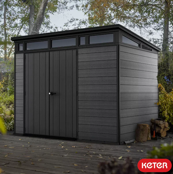Keter Cortina 9ft 2 x 7ft Storage Shed