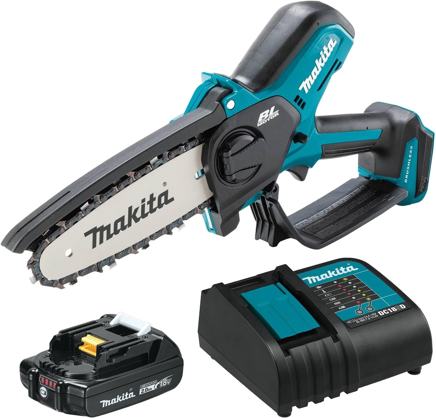Makita XCU14SR1 18V LXT® Lithium-Ion Brushless Cordless 6 Pruning Saw Kit (2.0Ah)