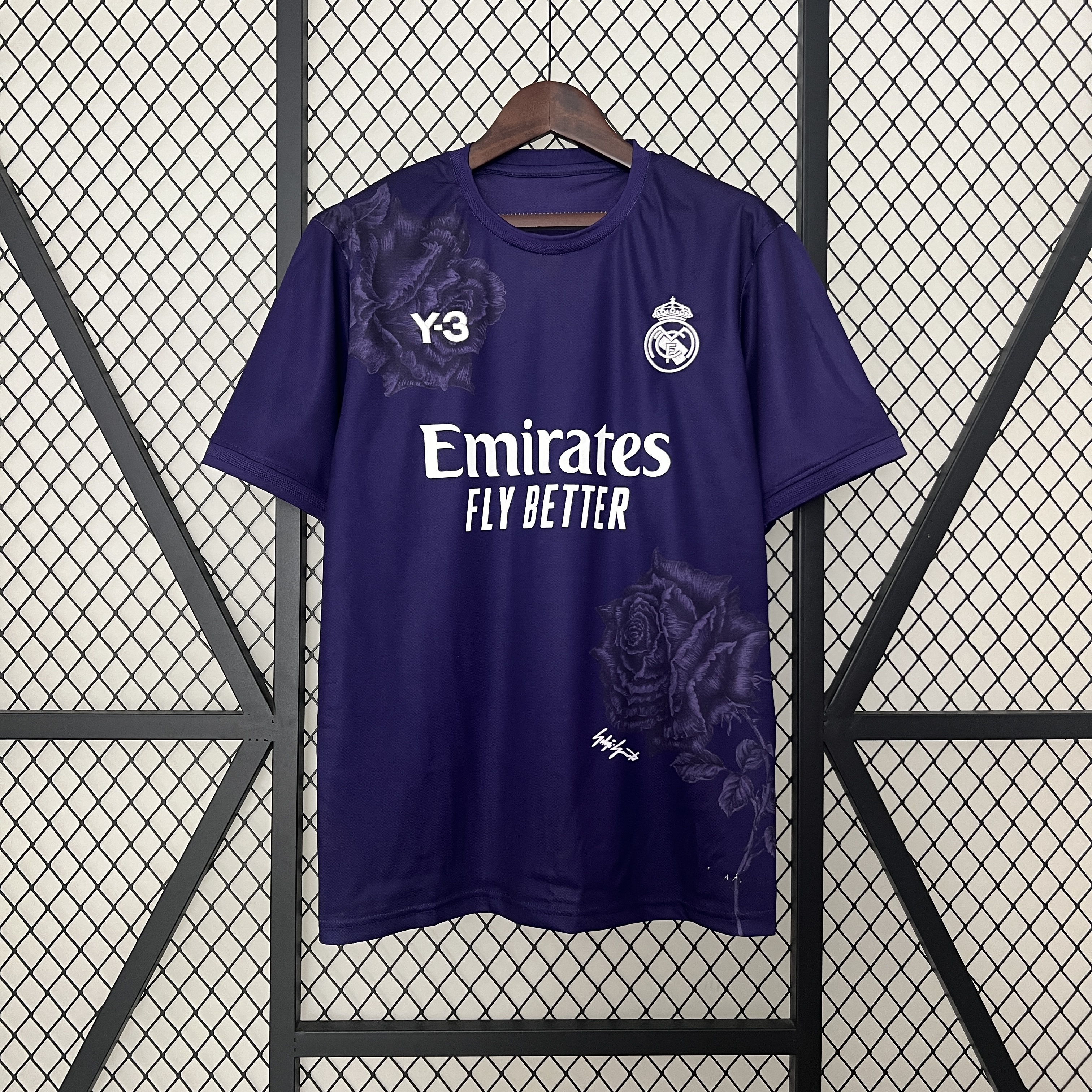 24/25 Real Madrid Y3 Purple jersey