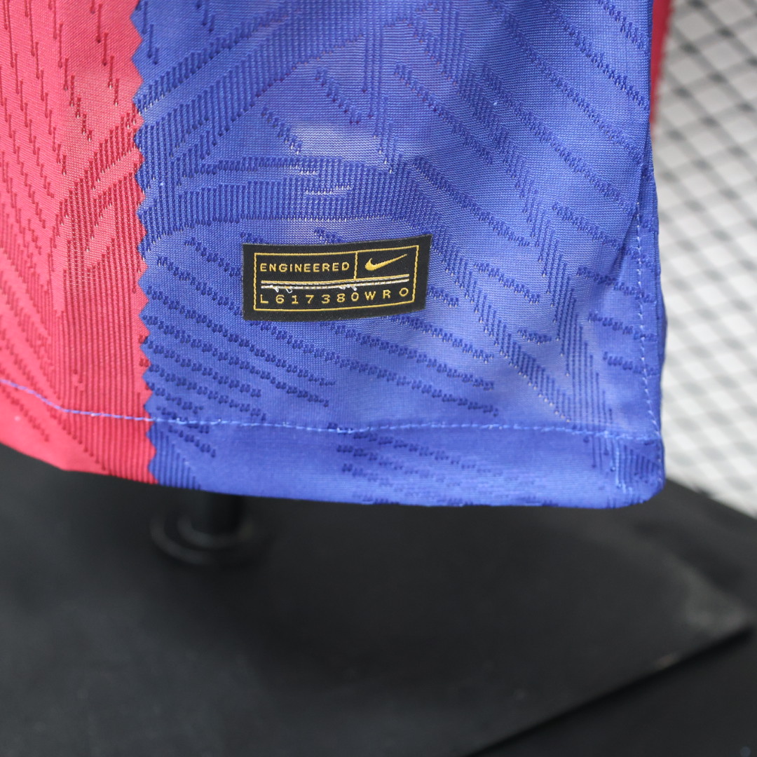 23/24 Players Long Sleeve Barcelona Home jersey