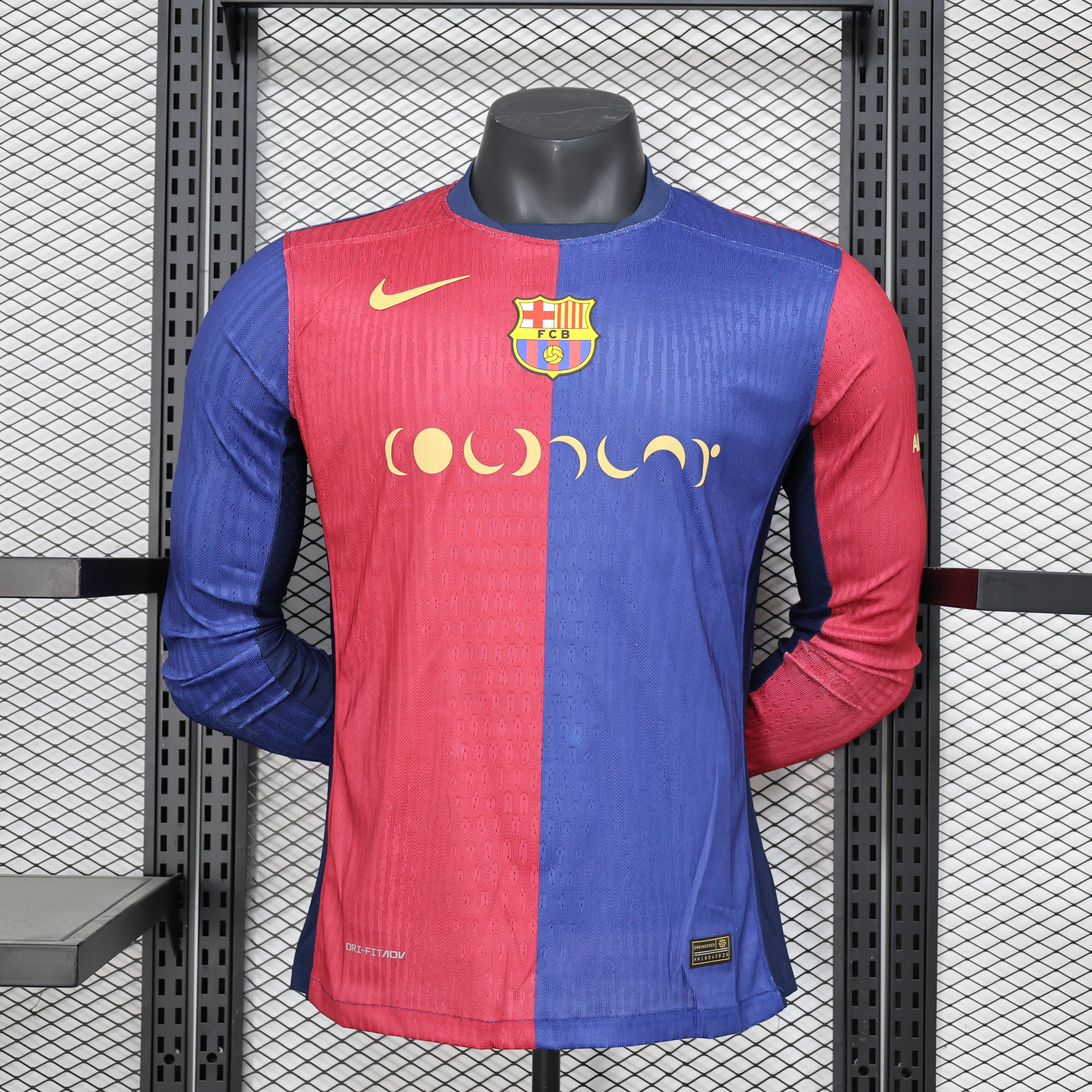 24/25 Player Long Sleeve Barcelona Home jersey