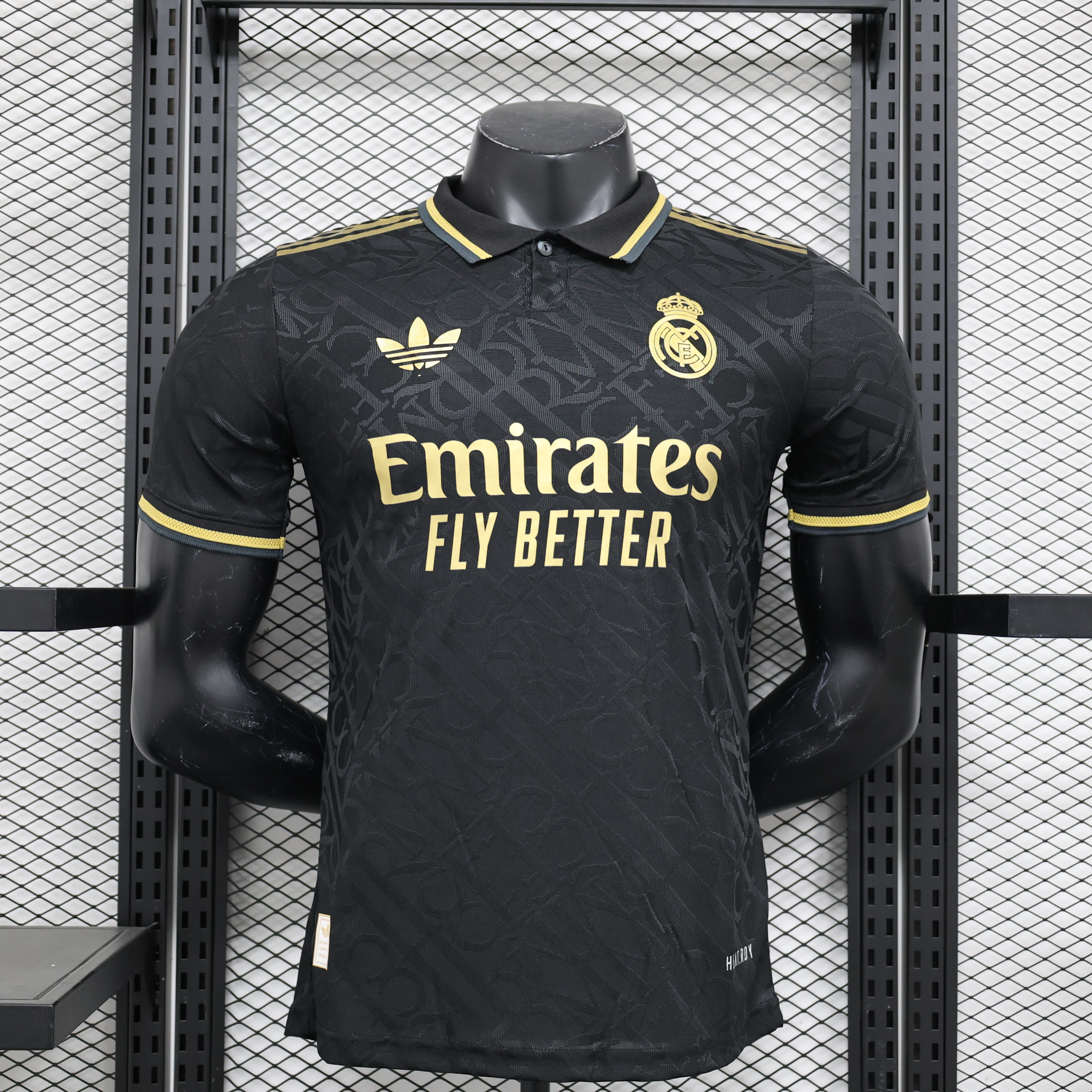 24/25 Real Madrid Players Special Edition black jersey